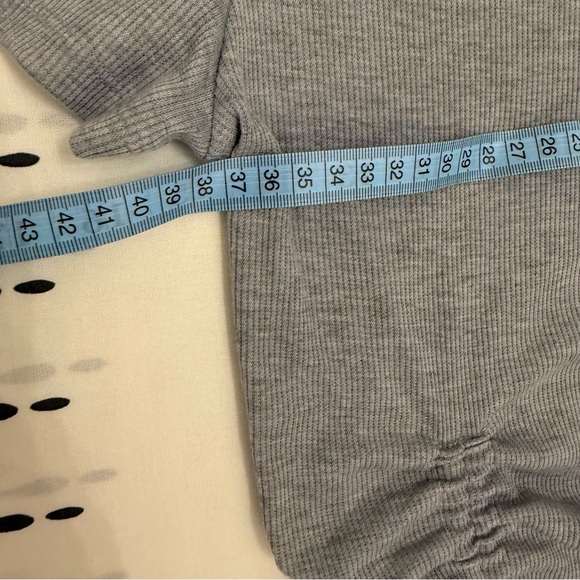 H&M Gray Ruched Mini Dress - Picture 5 of 6